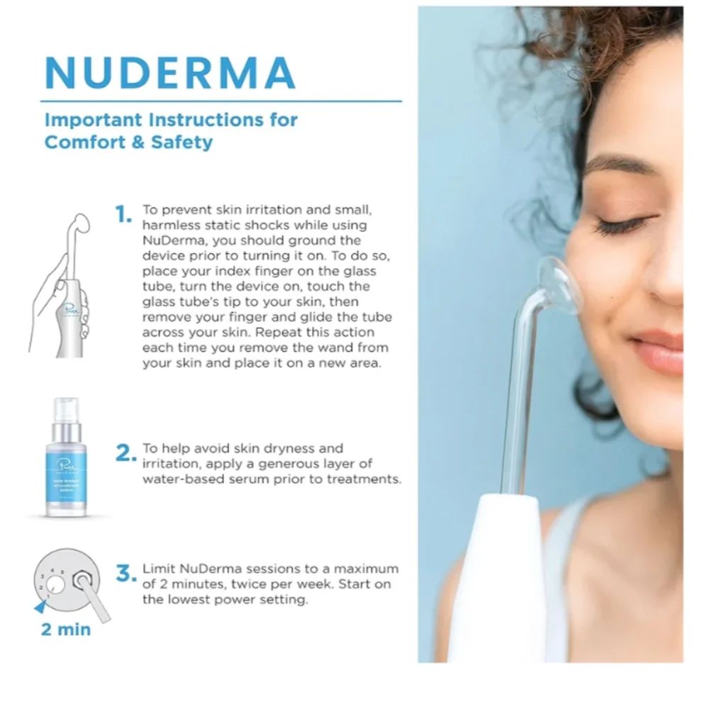 Pur NuDerma Skincare Tool Set AntiAging Tightening Dark Circles - Picture 4 of 7